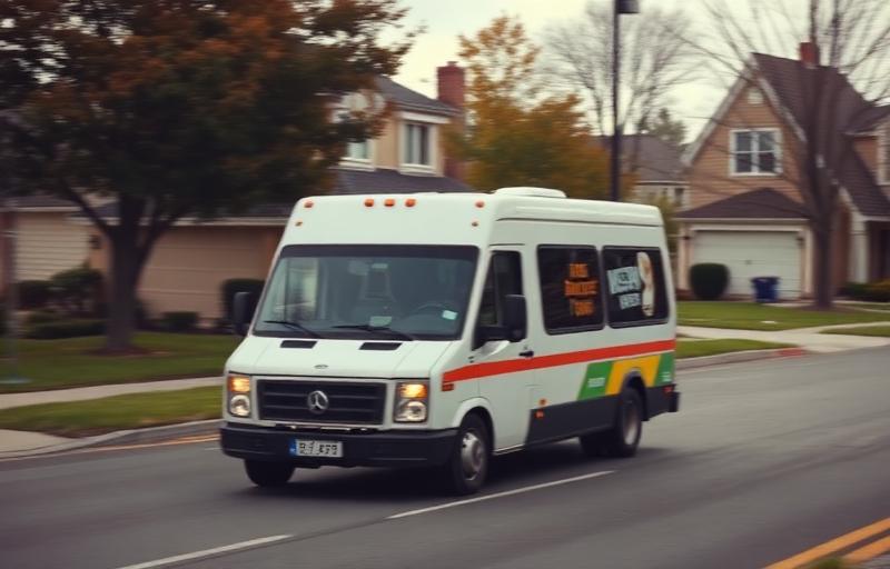Hundreds of thousands of delivery vehicles fan out from Amazon distribution hubs every morning.