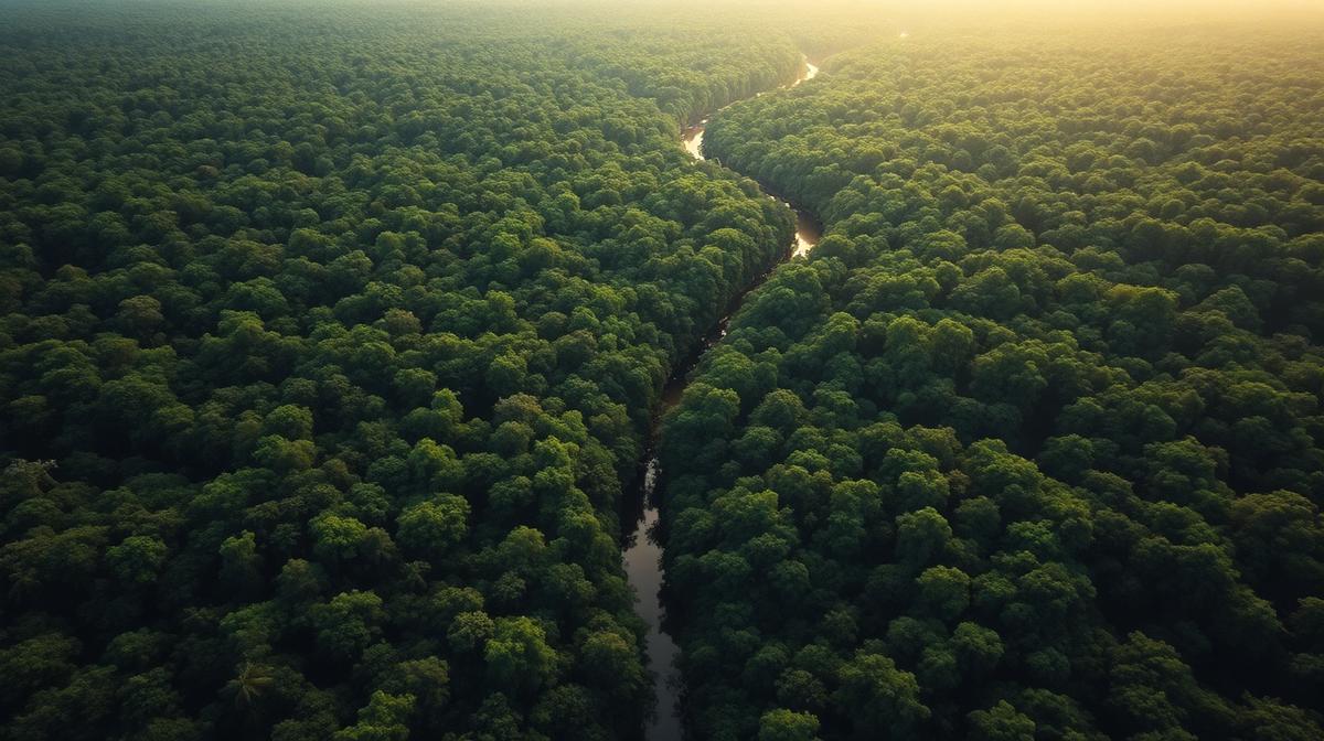 The Amazon rainforest, Earth's largest tropical forest, loses billions of trees to clearing each year.