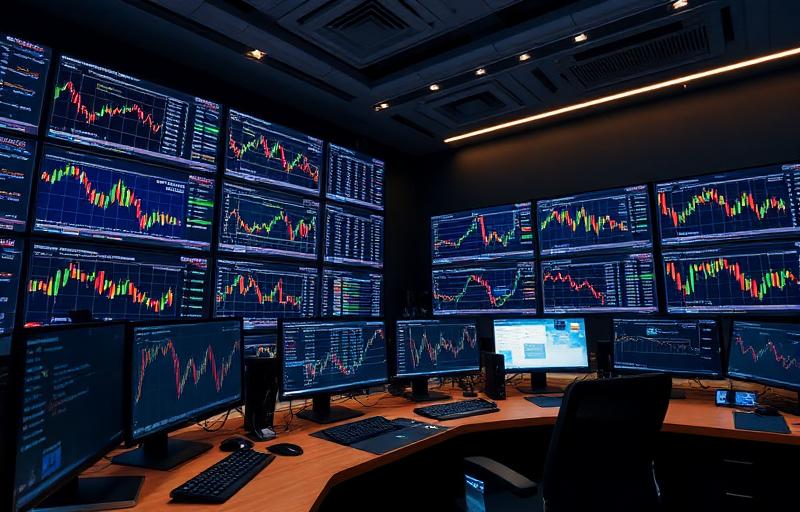 Cryptocurrency trading desks monitor Bitcoin network activity around the clock across global exchanges.