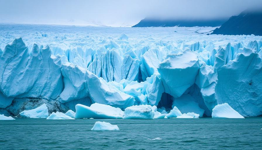 Glacier retreat accelerates as cumulative CO₂ emissions raise global temperatures year after year.