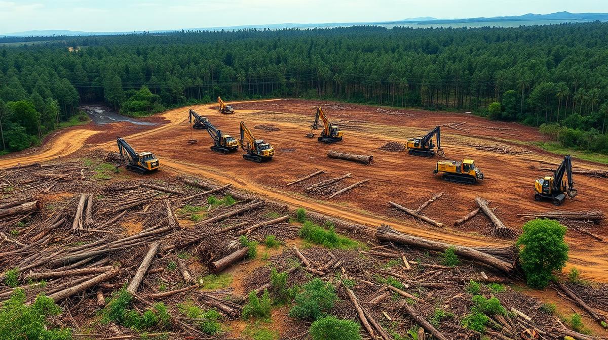 Industrial-scale deforestation removes 15.3 billion trees from the planet every year.