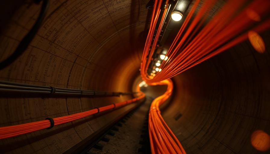 Global fiber optic infrastructure carries millions of emails per minute across undersea cables and terrestrial networks.
