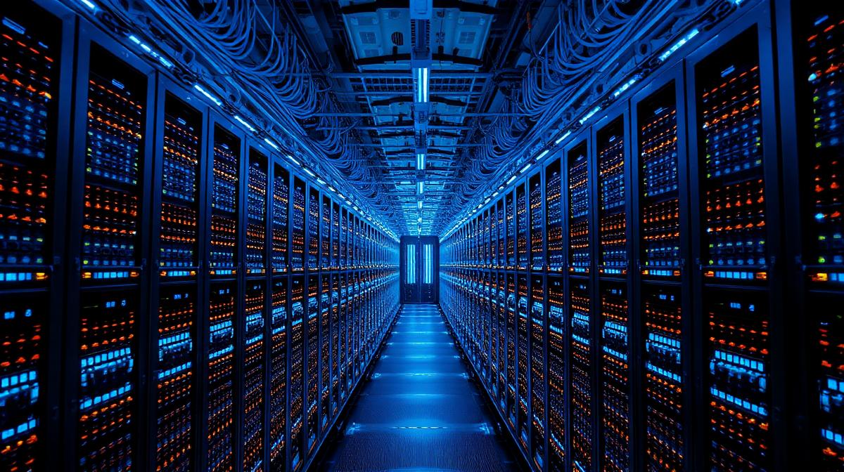 Global server infrastructure processes millions of emails every second around the clock.