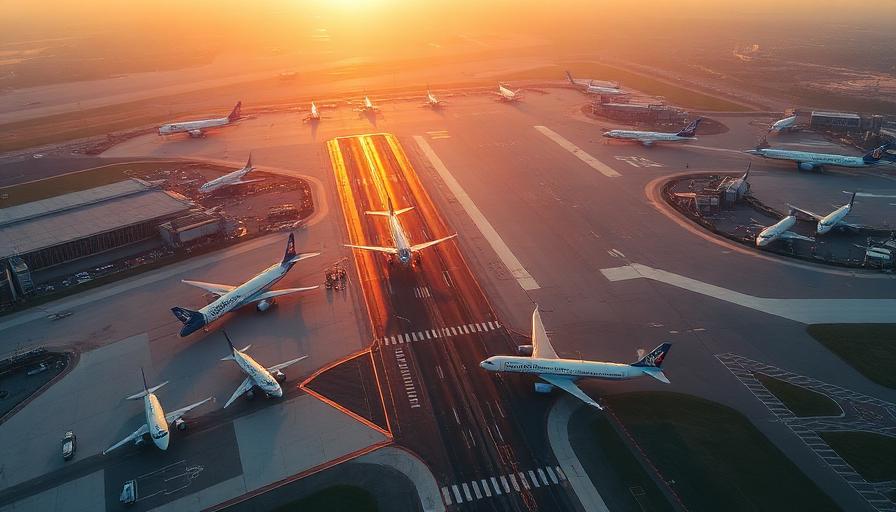 The world's busiest airports handle over 2,500 daily takeoffs and landings.