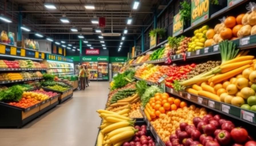 Supermarkets contribute 13% of global food waste through appearance standards and date labeling.