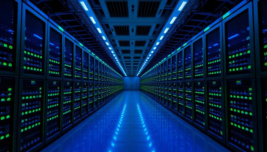 Google's data centers process 3.3 trillion annual searches across facilities on every continent.