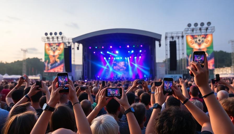 Live events generate massive spikes in real-time Instagram posting activity.