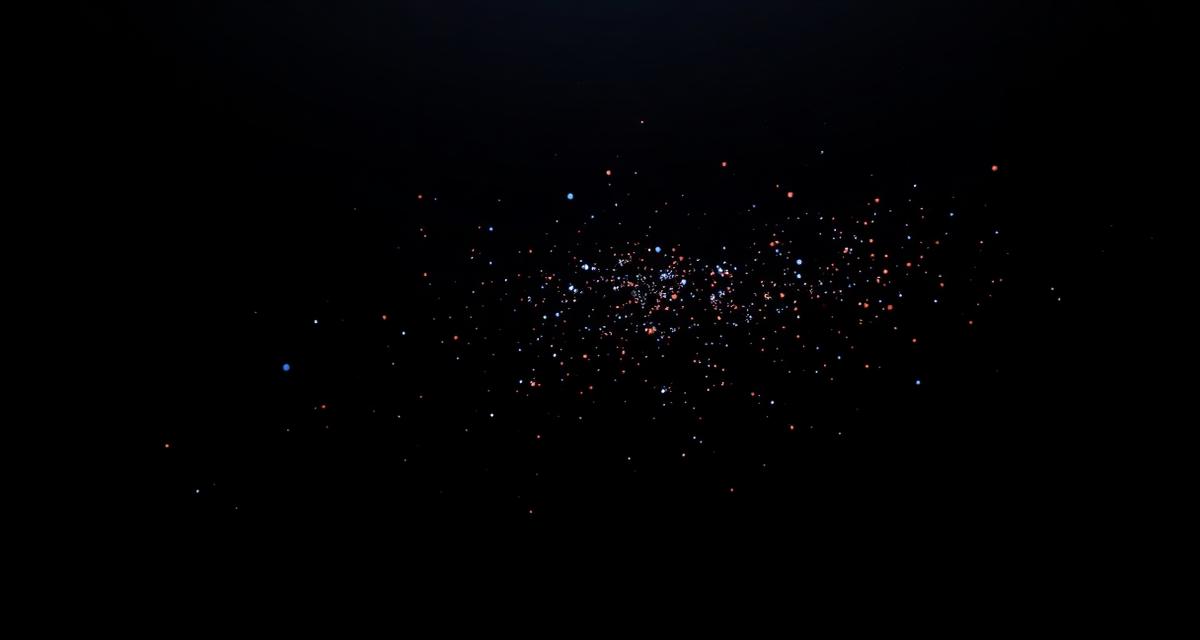 Digital data dissolving into the void — the average tweet lives for about eighteen minutes before being forgotten