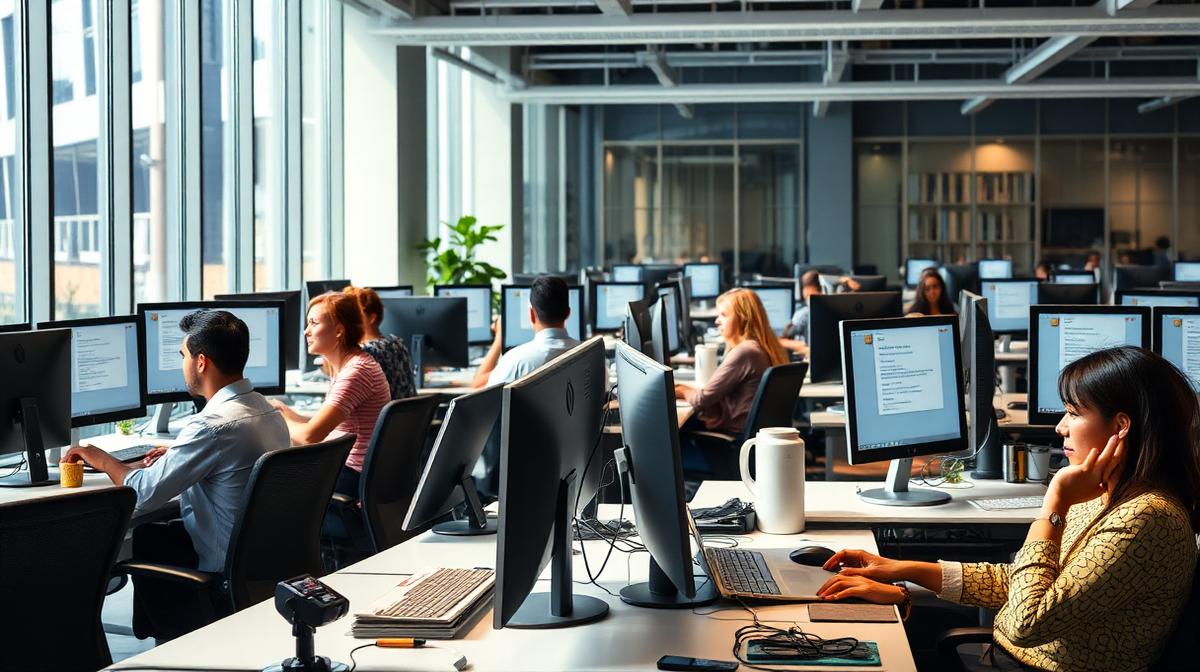 The majority of email traffic originates from automated business systems rather than individual senders.