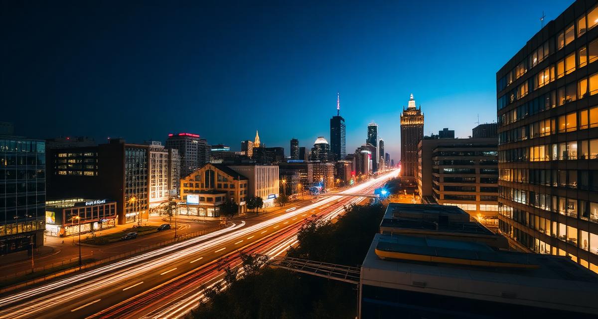 A city transitions from day to night — in those hours, 371,520 new humans will have arrived on Earth