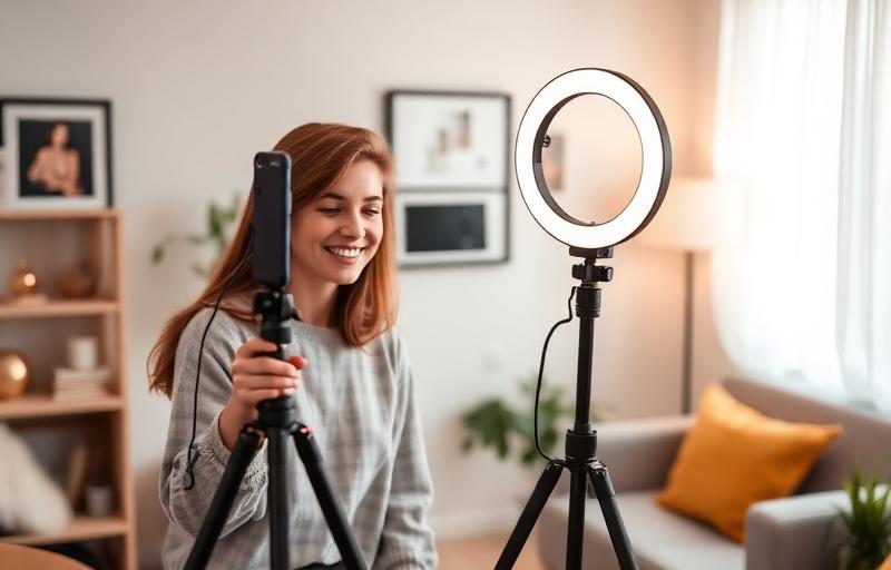 Content creators worldwide produce millions of TikTok videos daily from bedrooms, studios, and public spaces.