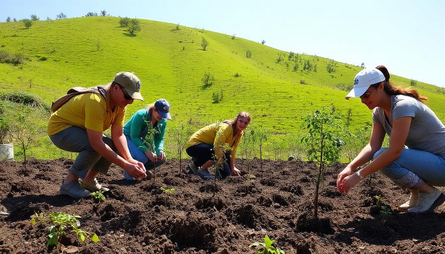 Volunteers and professional reforestation teams plant millions of seedlings daily across all continents.
