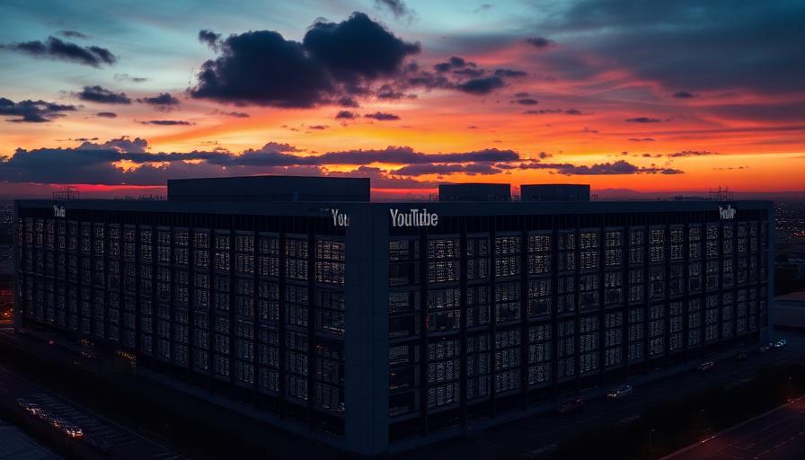 YouTube's global data center network ingests petabytes of new video content every day.